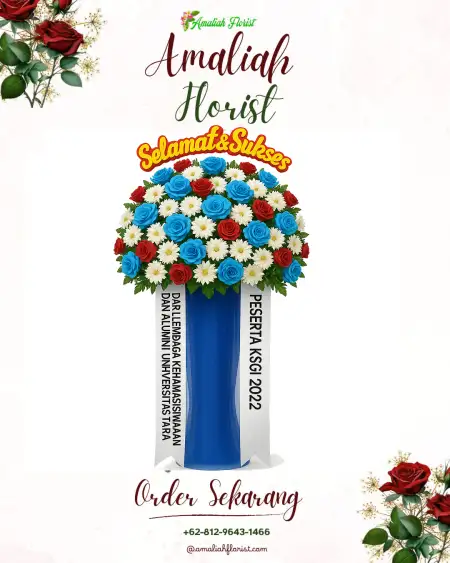 Standing Flowers Kawasan Perkantoran Slipi Jakarta Barat